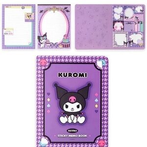 Kuromi Sticky Memo Book NEW